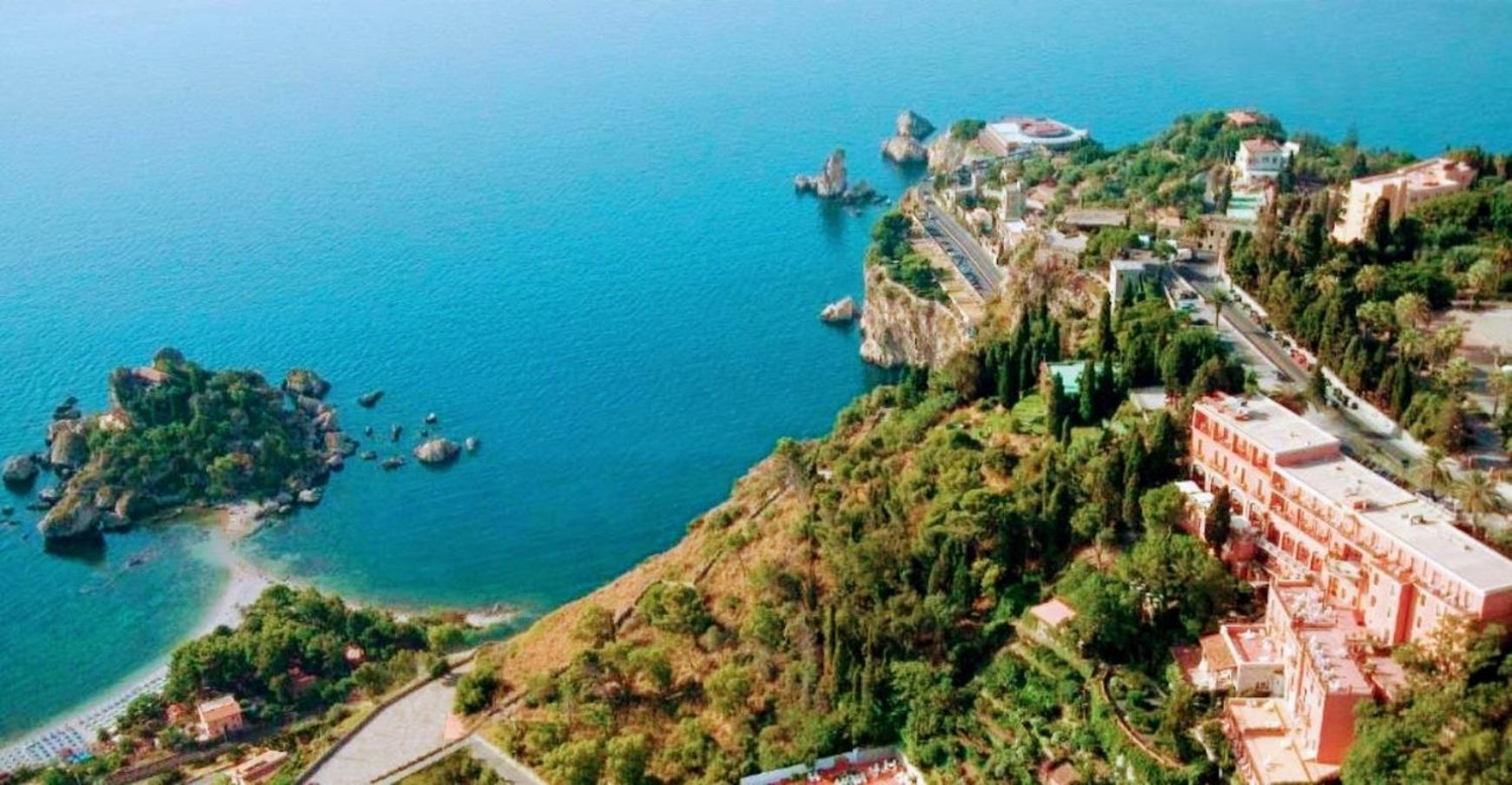 Grand Hotel Miramare تاورمينا المظهر الخارجي الصورة